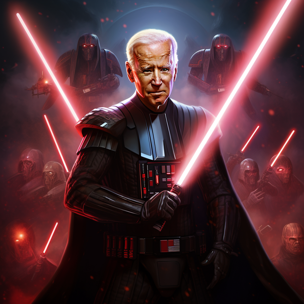 Darth Biden, powerful and enigmatic leader