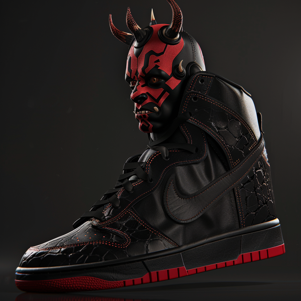 Darth Maul Nike Dunk Shoe