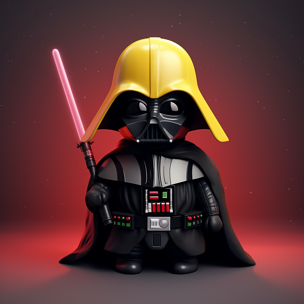 Darth Vader Pikachu illustration animation