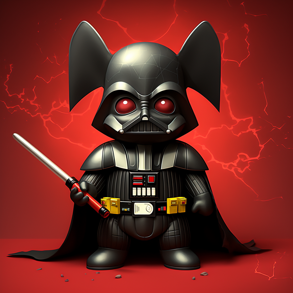 Darth Vader Pikachu illustration