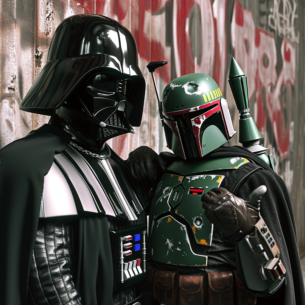 Darth Vader Police Chief Confer Ally