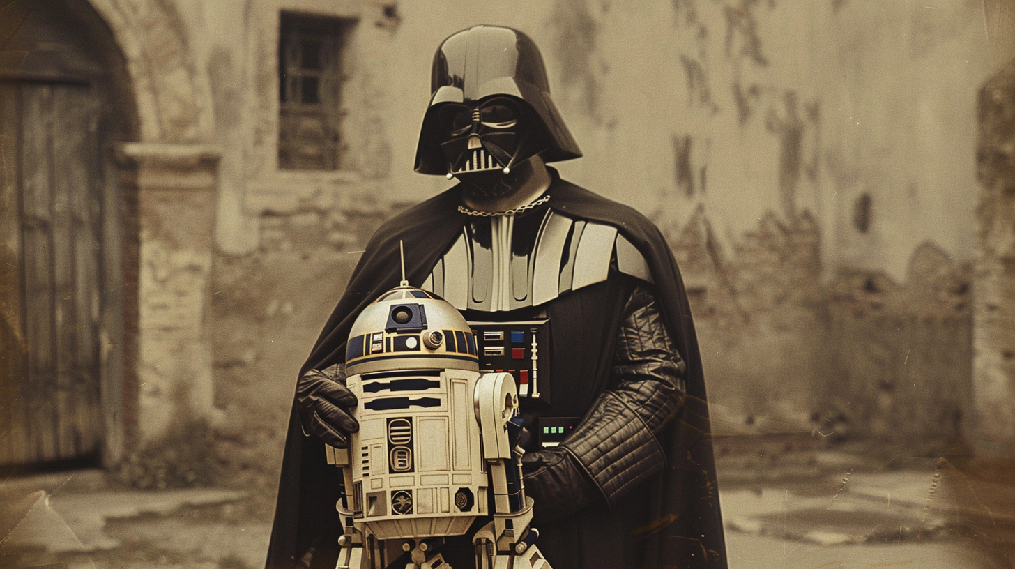 Darth Vader Pope 1920s Star Wars