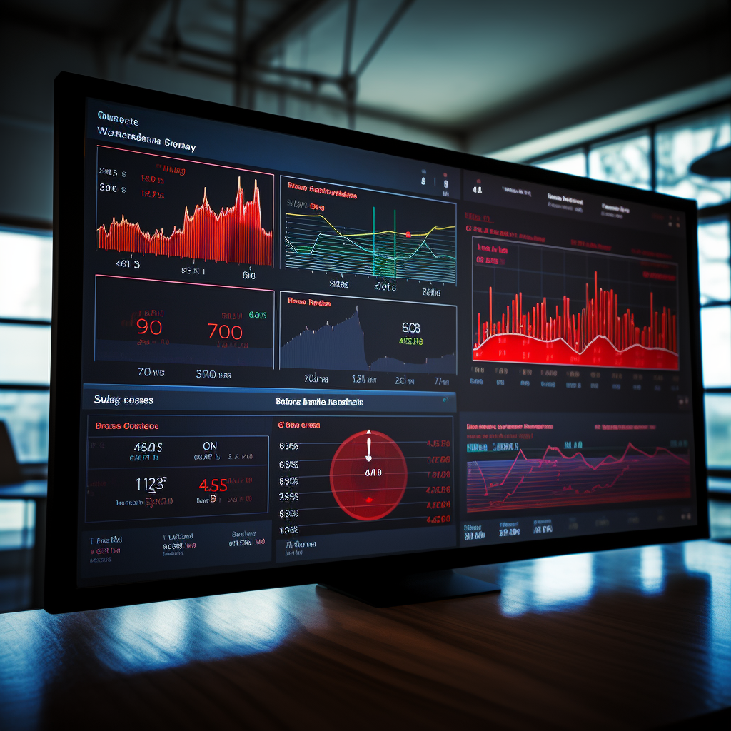 Data monitoring facility icon in action