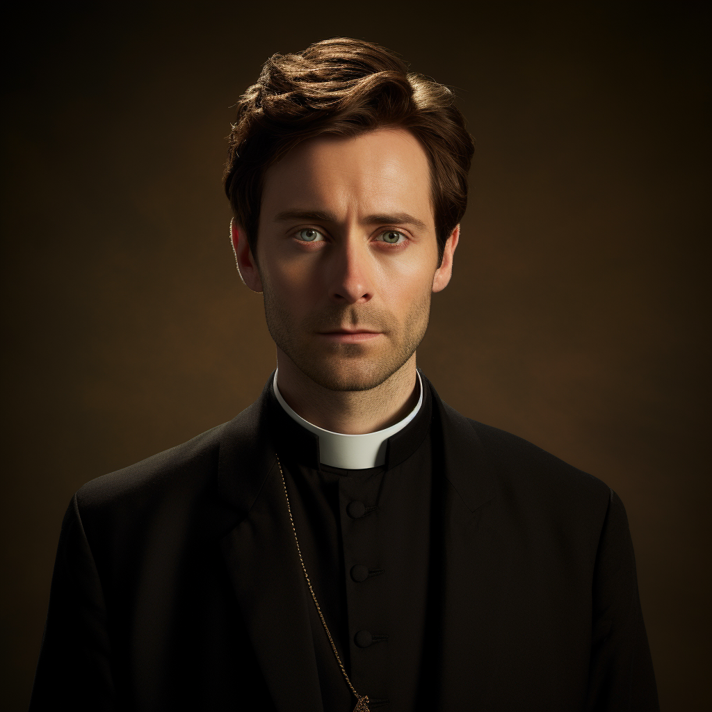 David Tenant as Father Alexander Andersen