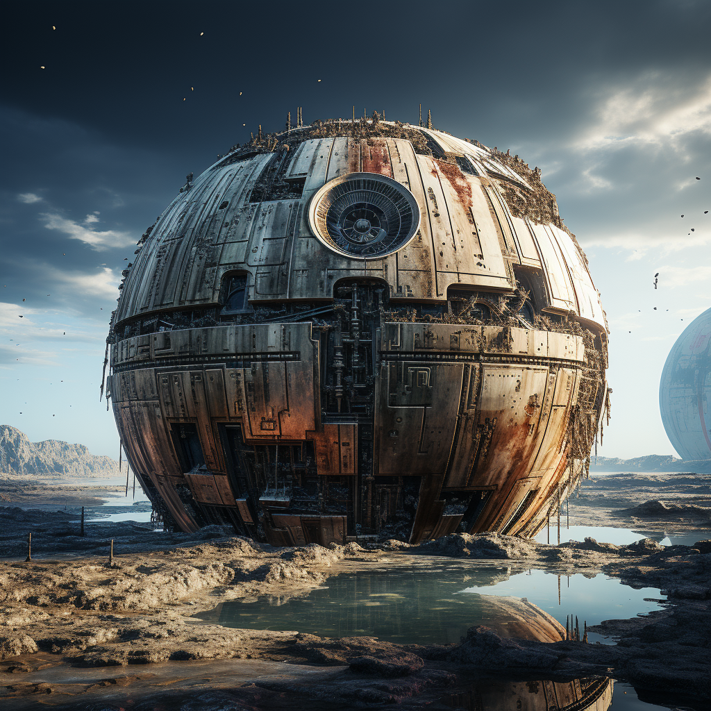 Death Star transformed into Life Star