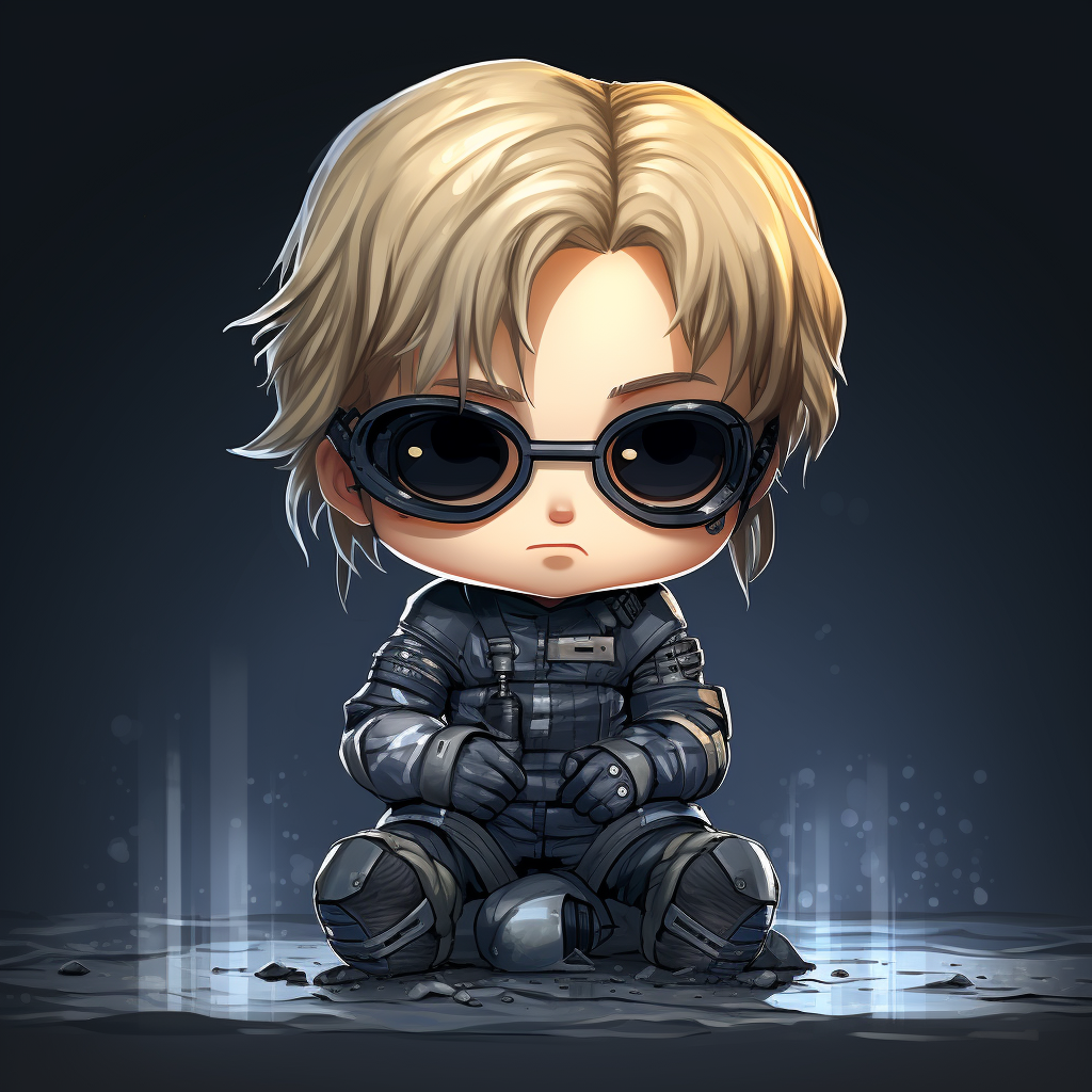 Cute Death Stranding Chibi BT Characters