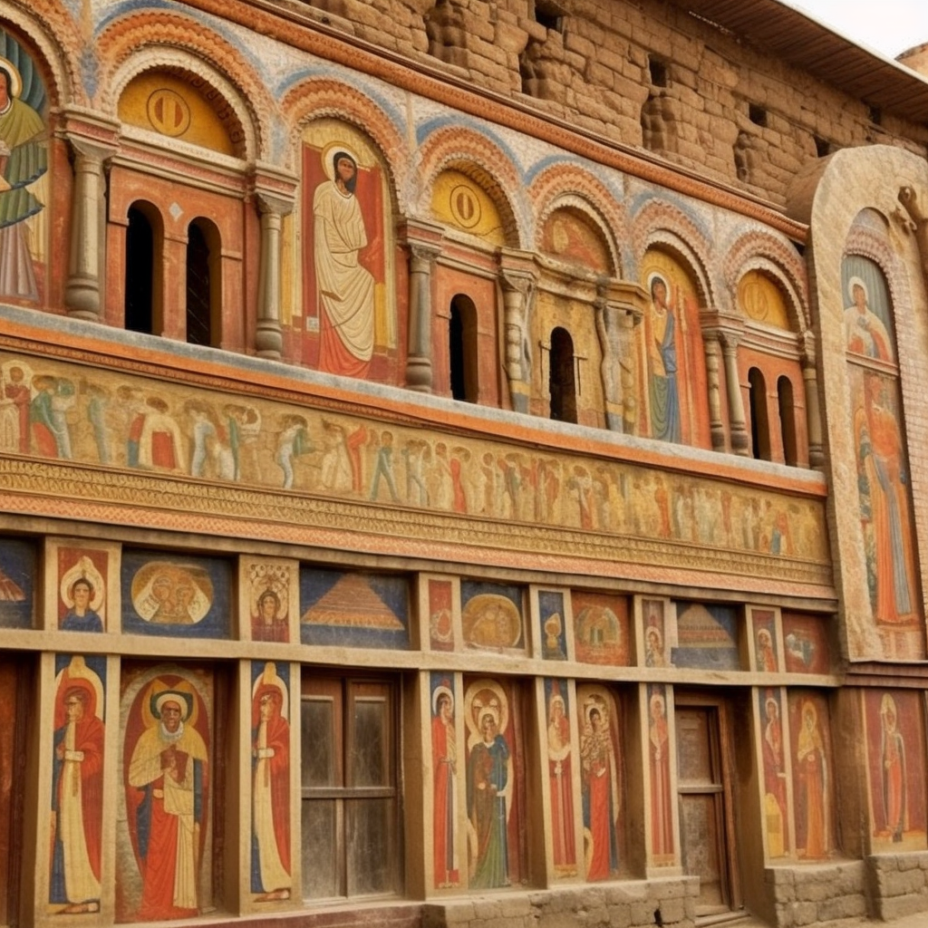 Ancient Debre Sina Monastery in Eritrea