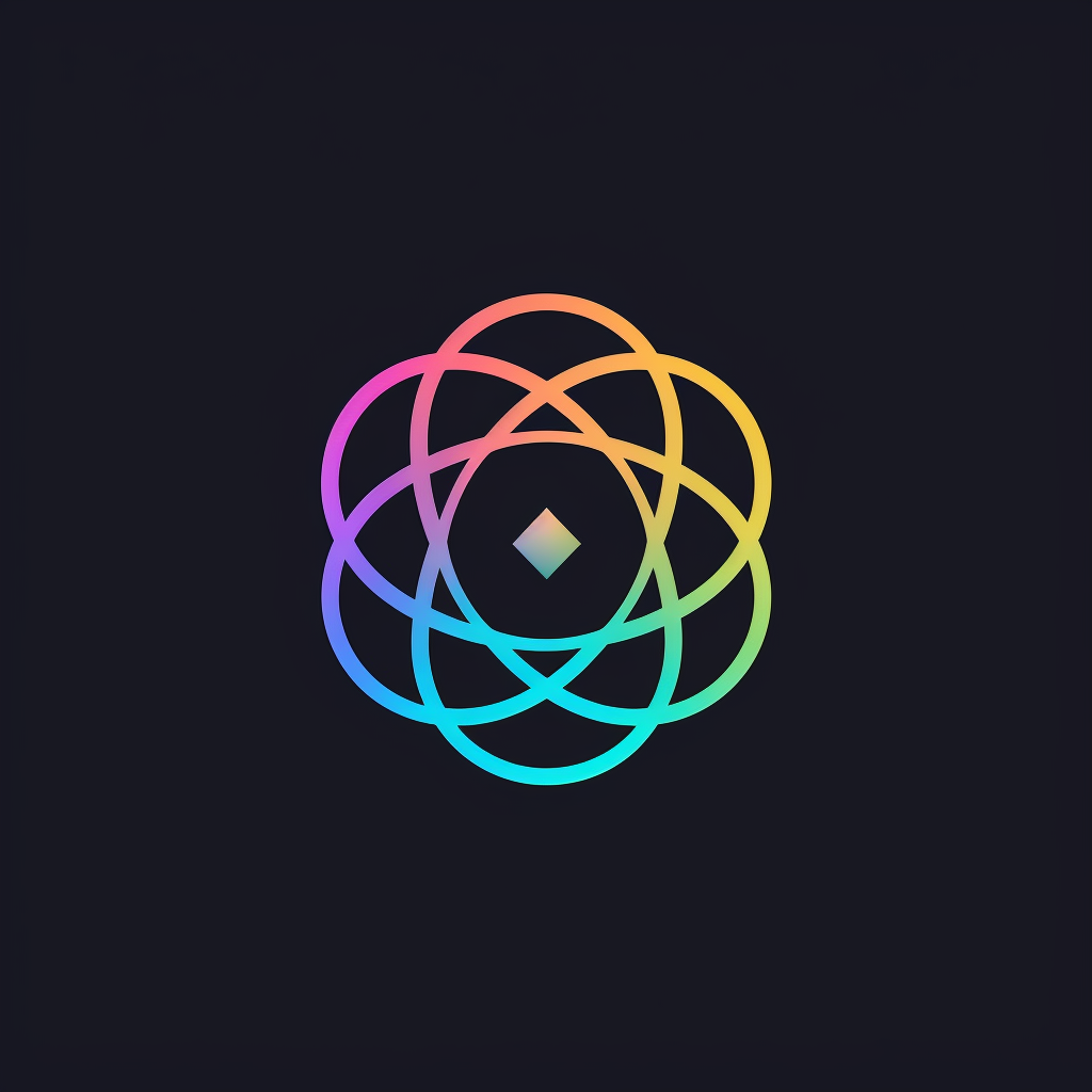 Decentralized operating system logo brand