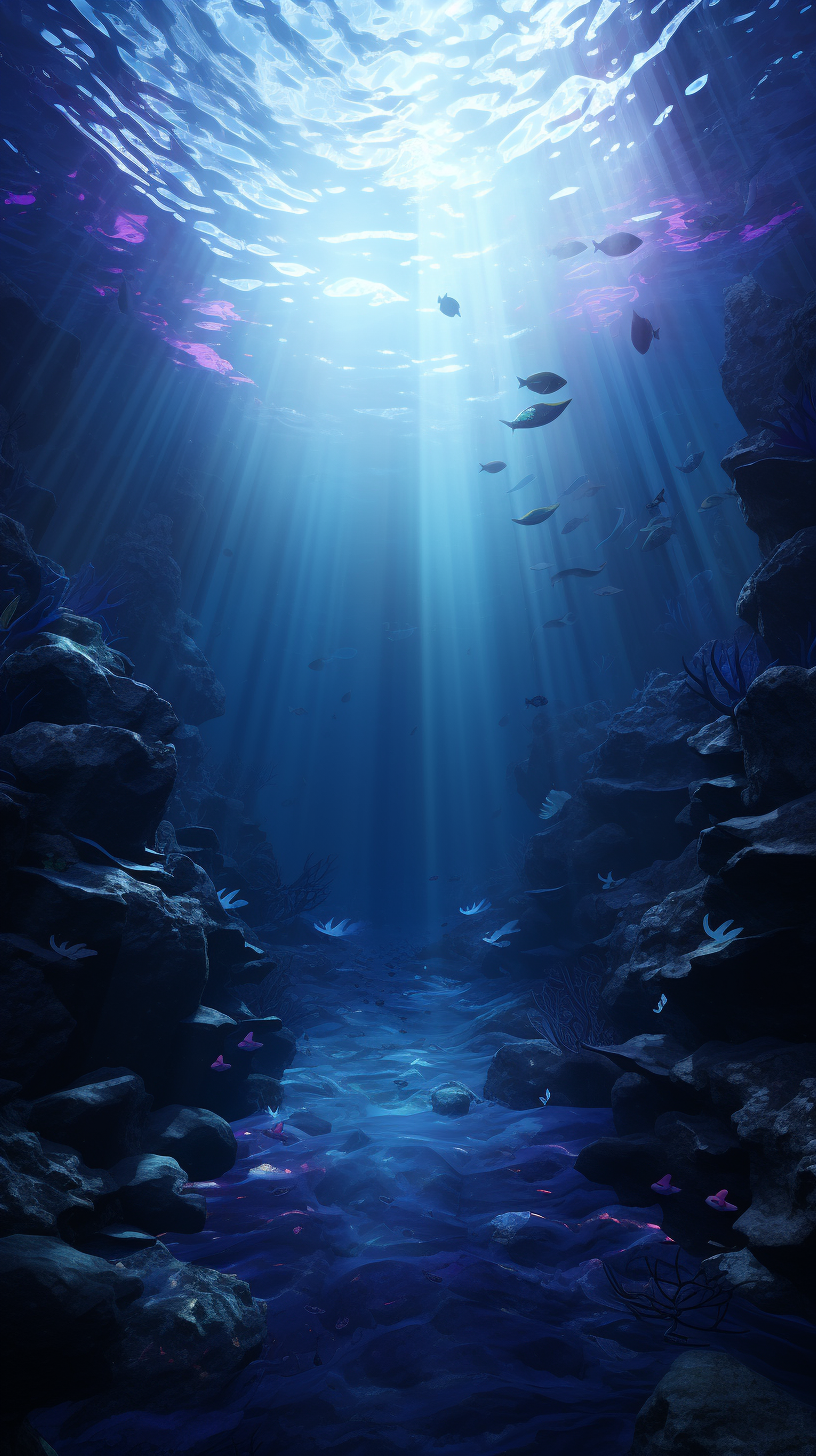 Enchanting underwater world exploration