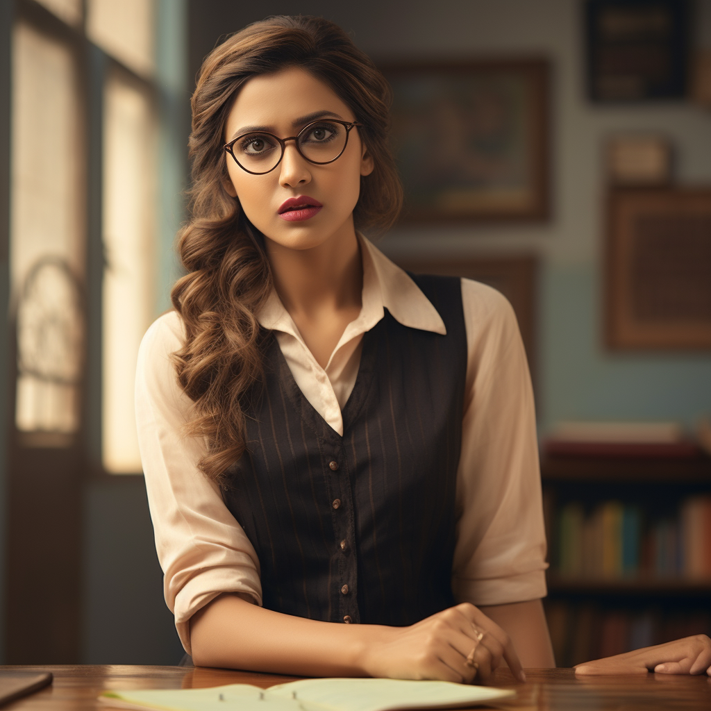 Sad Deepika Padukone as a Teacher