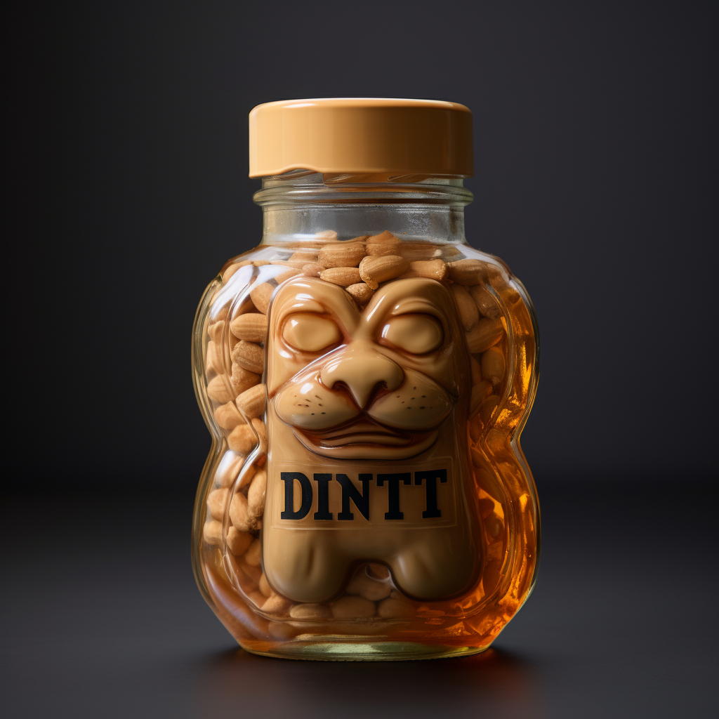 Peanut Butter Whiskey Bottle - Deez Nuts