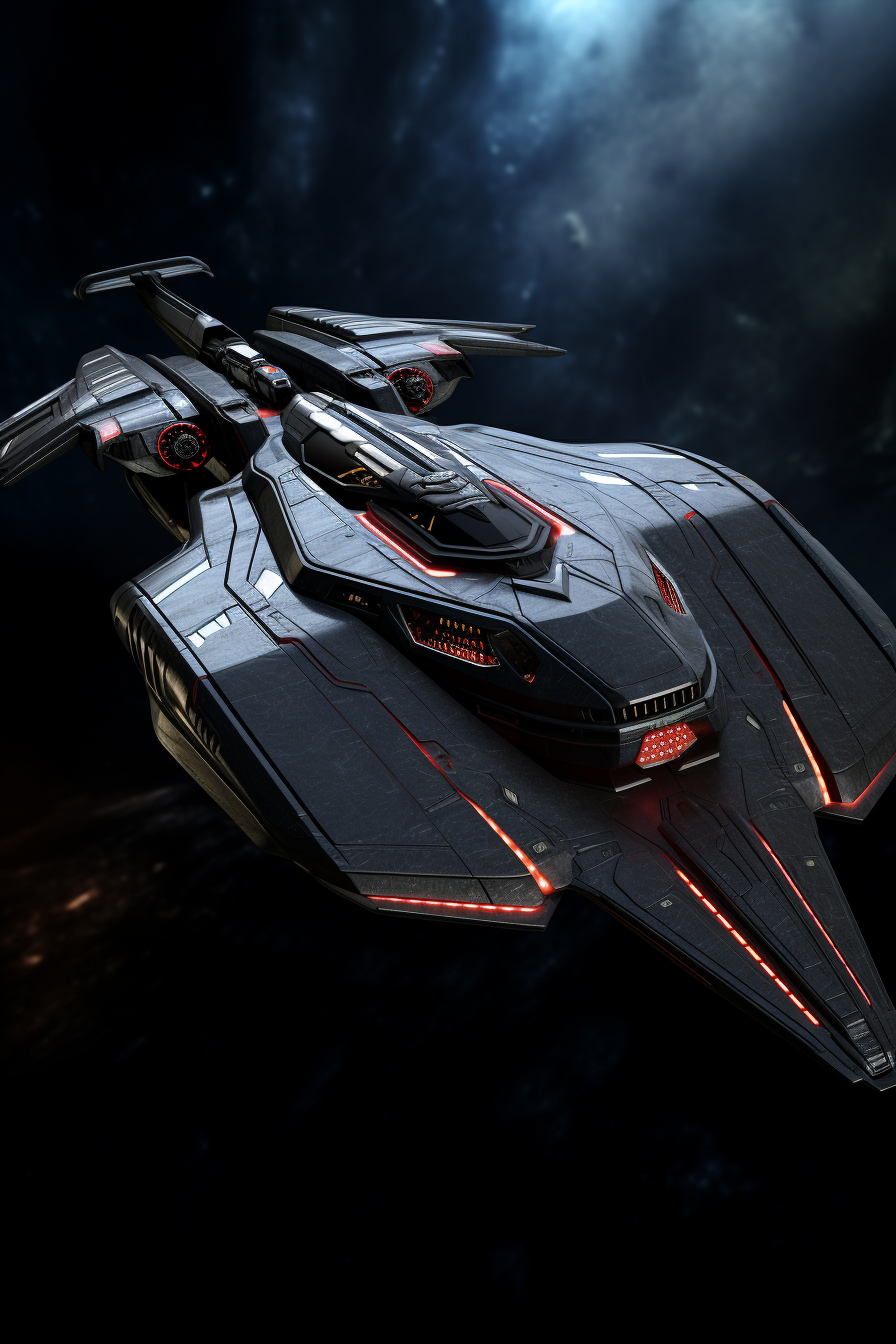 Defiant class Star Trek gunship