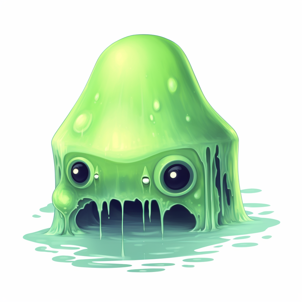 Deformed Anime Slime Fantasy World