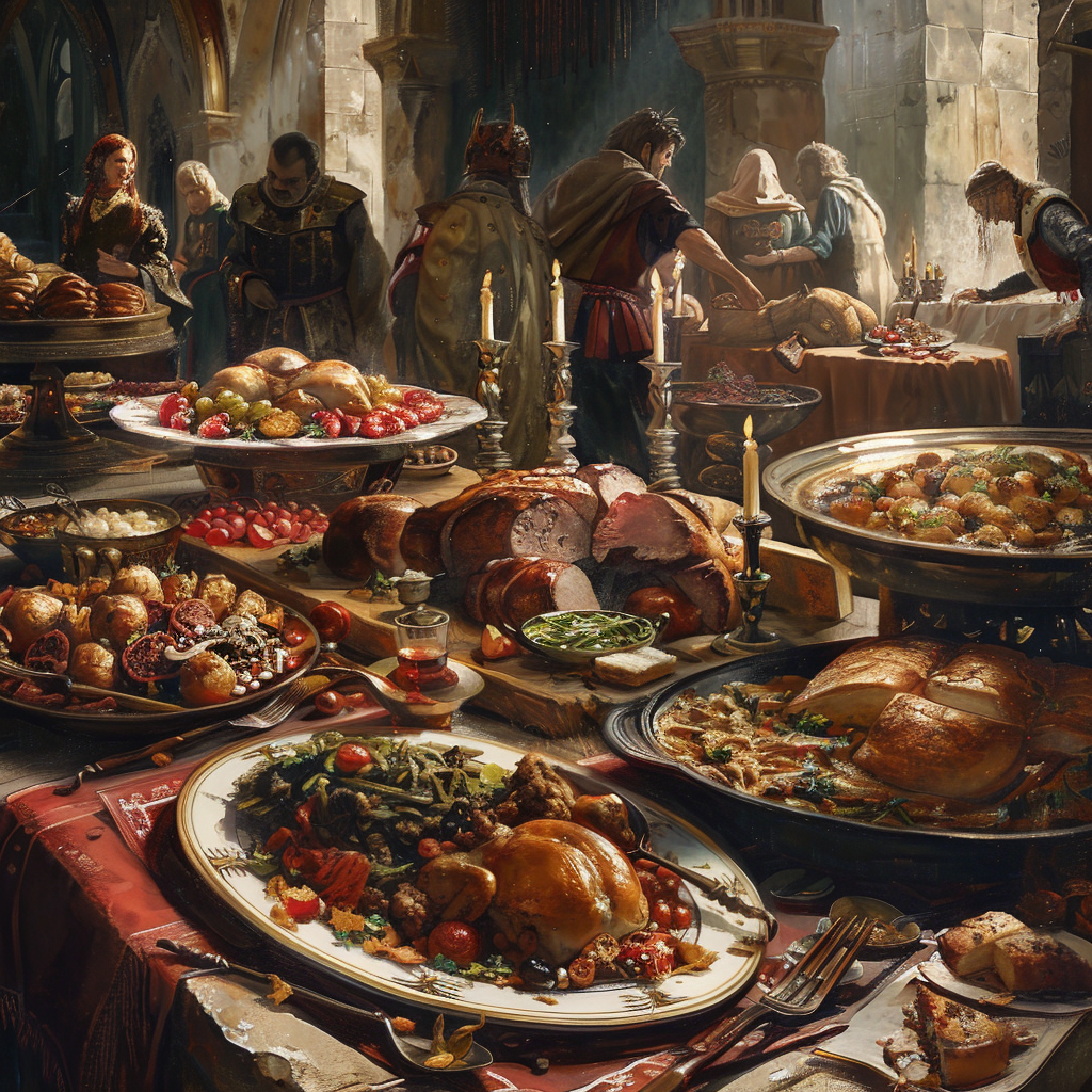 DND Fantasy Feast Food Image