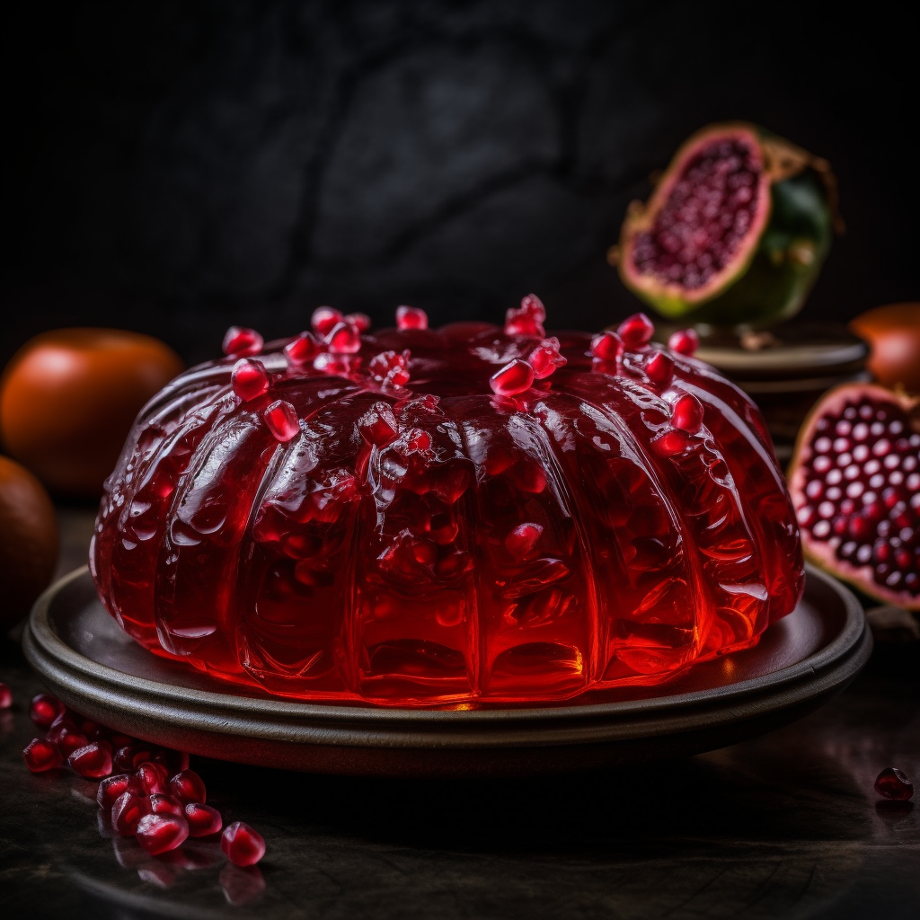 Photo of delicious Pomegranate Jelly