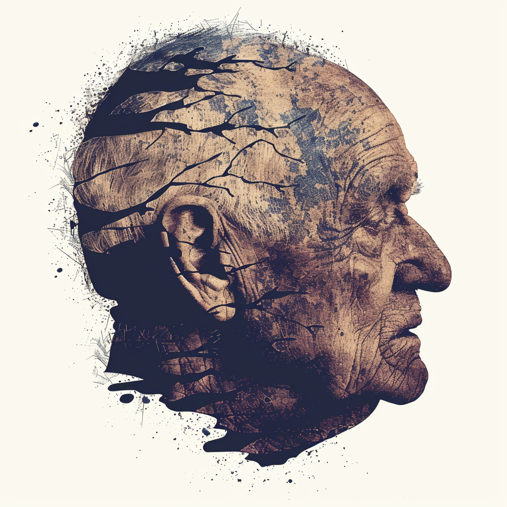 dementia logo design concept