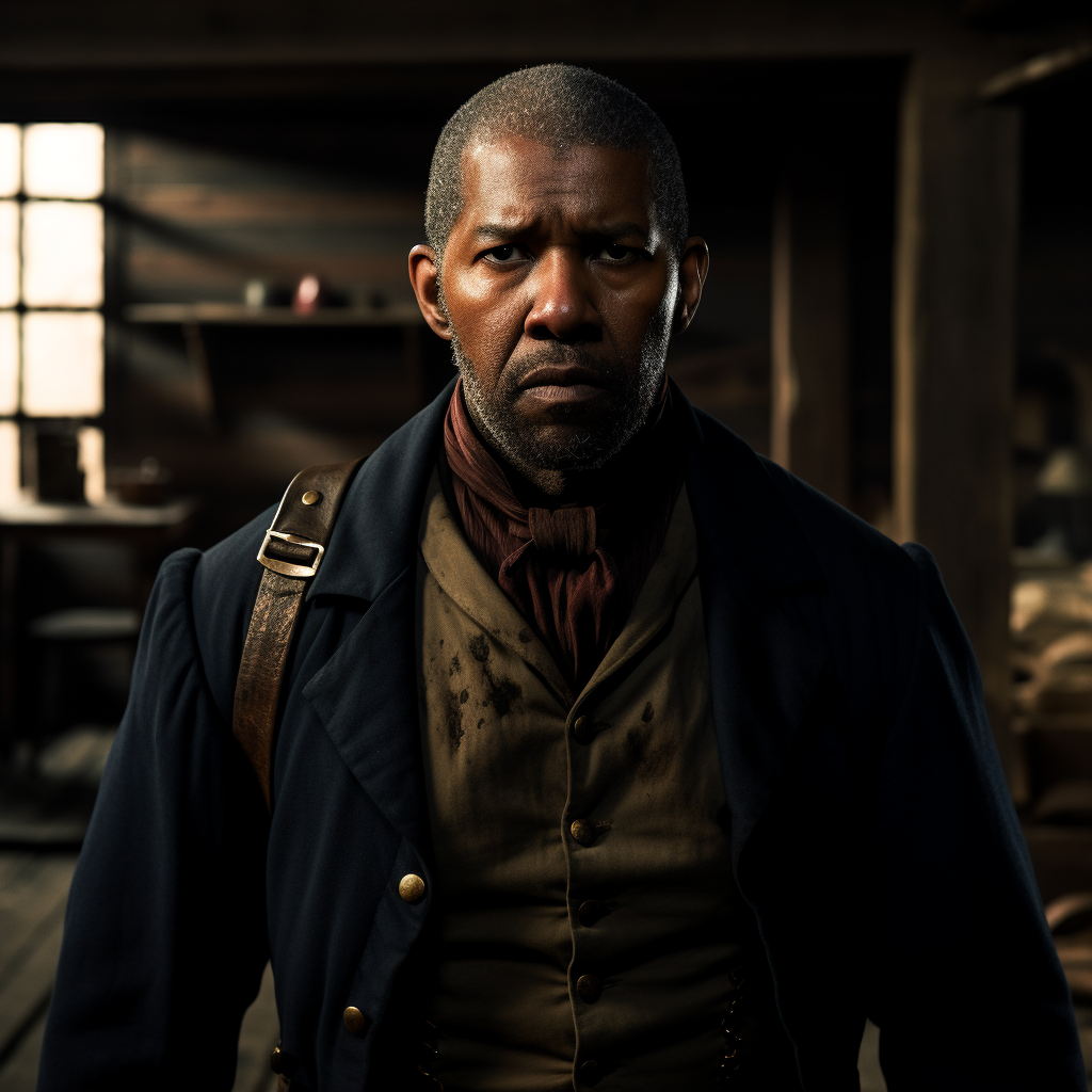 Denzel Washington as Angry Bald Union Soldier