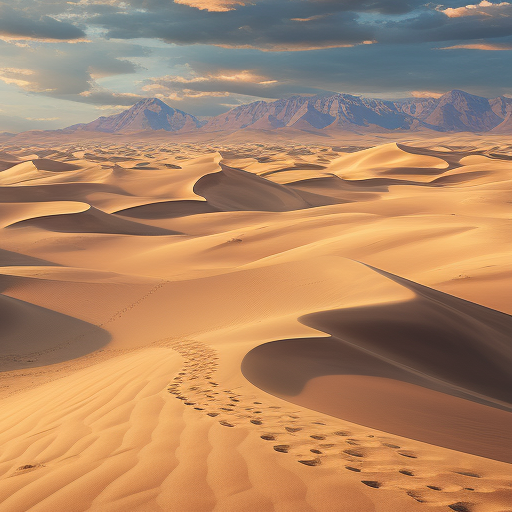 Spectacular Scene of Sha'ao Desert