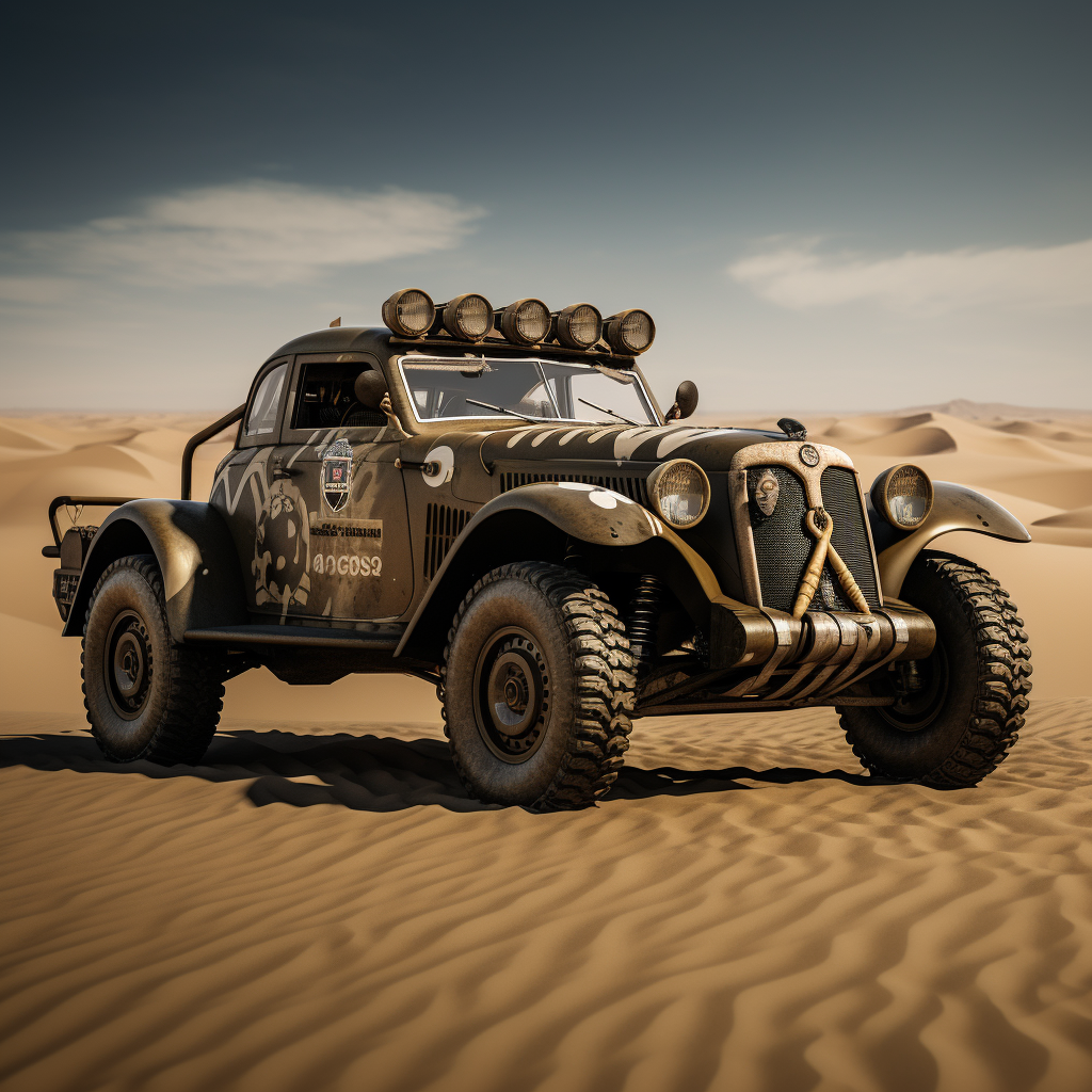 Desert Trophy Truck Livery Design