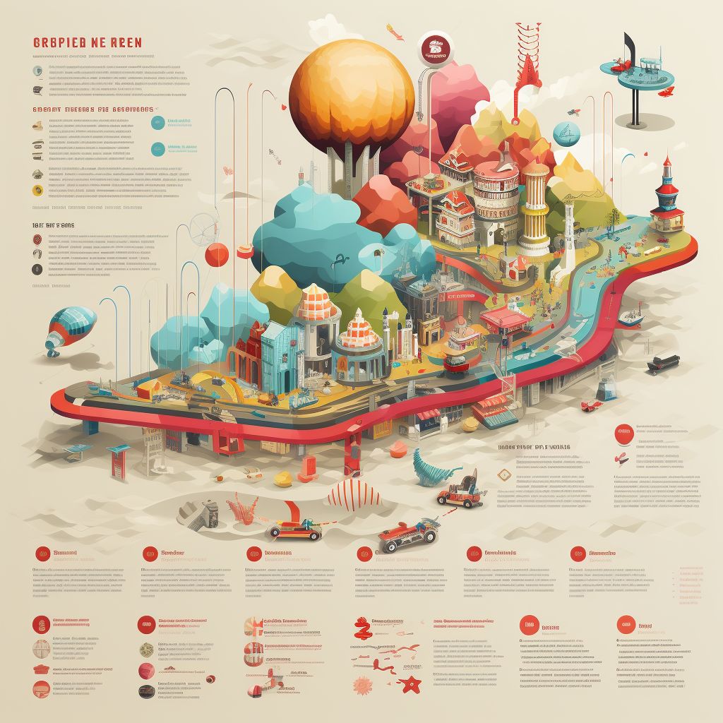 Infographics showcasing creative design workshop