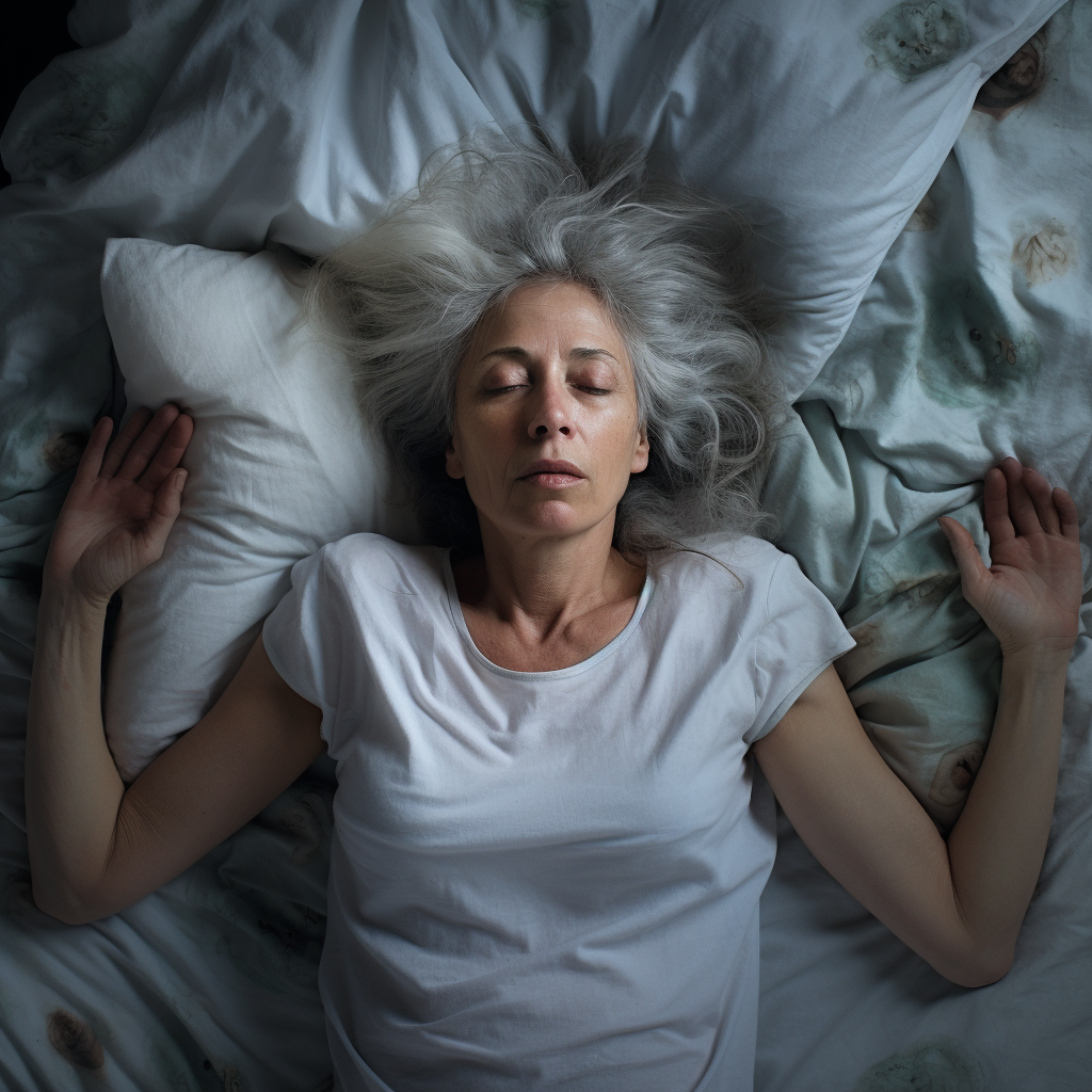 Desperate woman unable to sleep