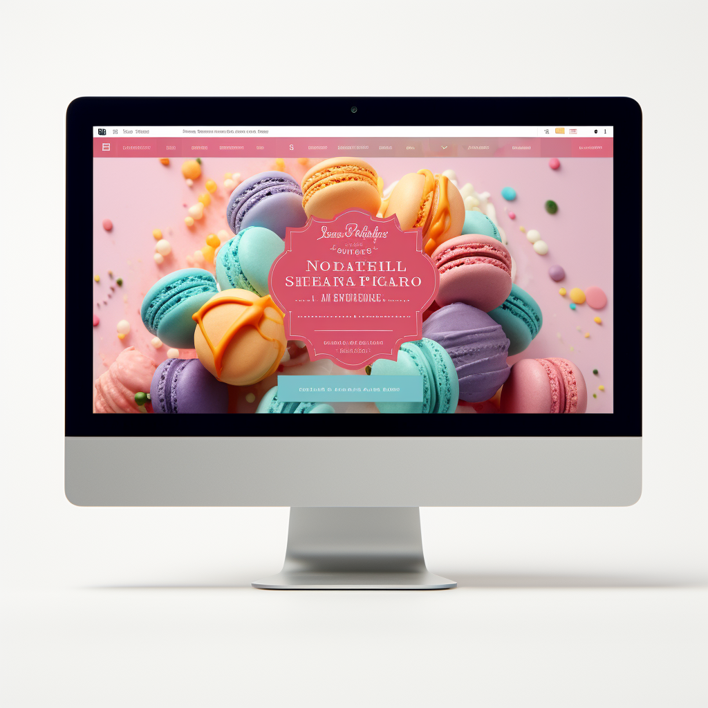 Colorful and Bubbly Dessert Fragrances Mockup