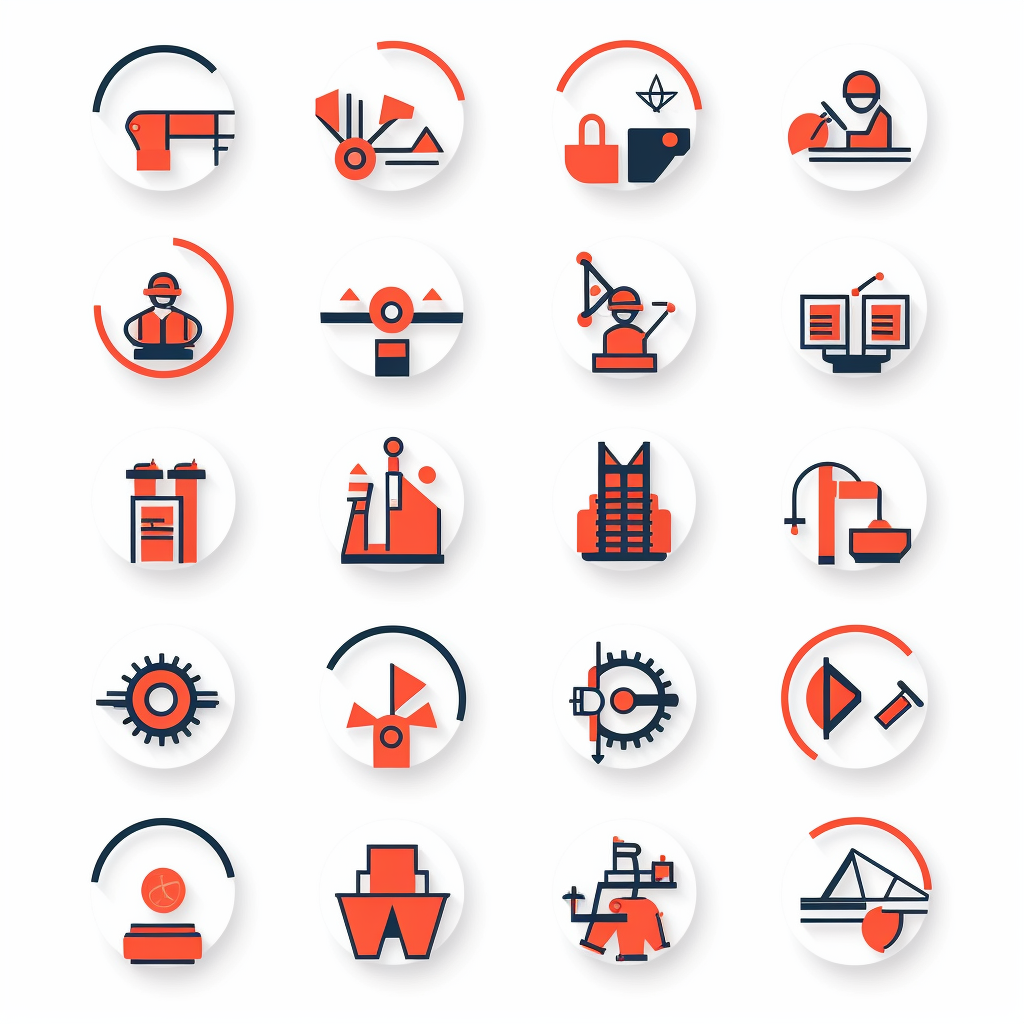 Simple and clean developer documentation icons