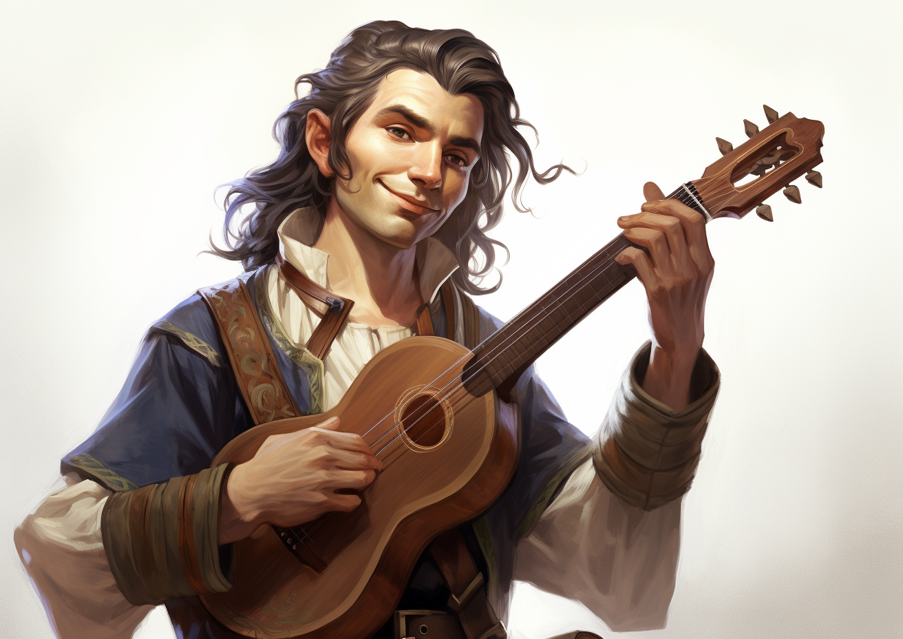 Devis Half-Elf Bard Harbinger Dungeons and Dragons