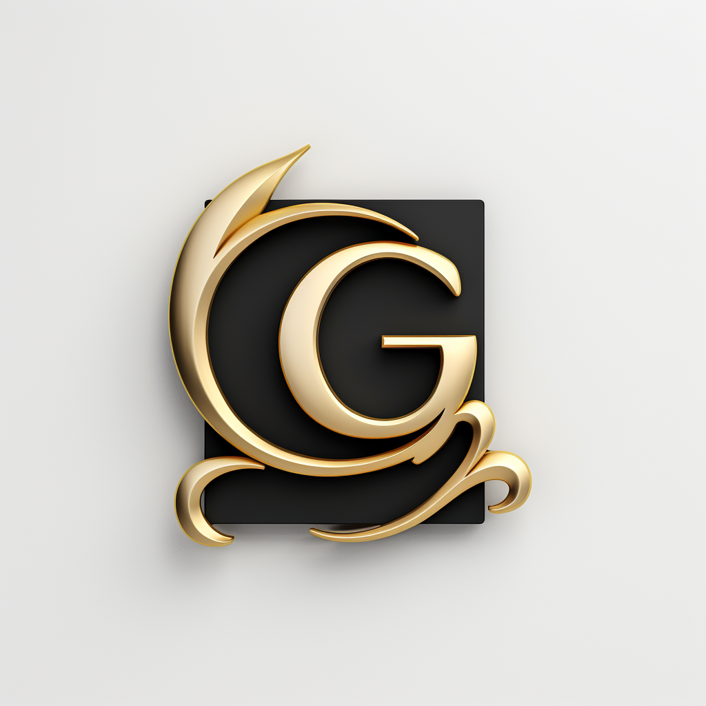DG Designer Logo Mockup Image