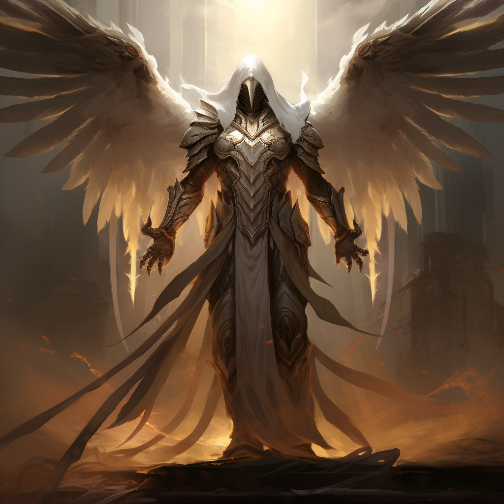 Diablo 3 Tyrael in Traveling Tunic