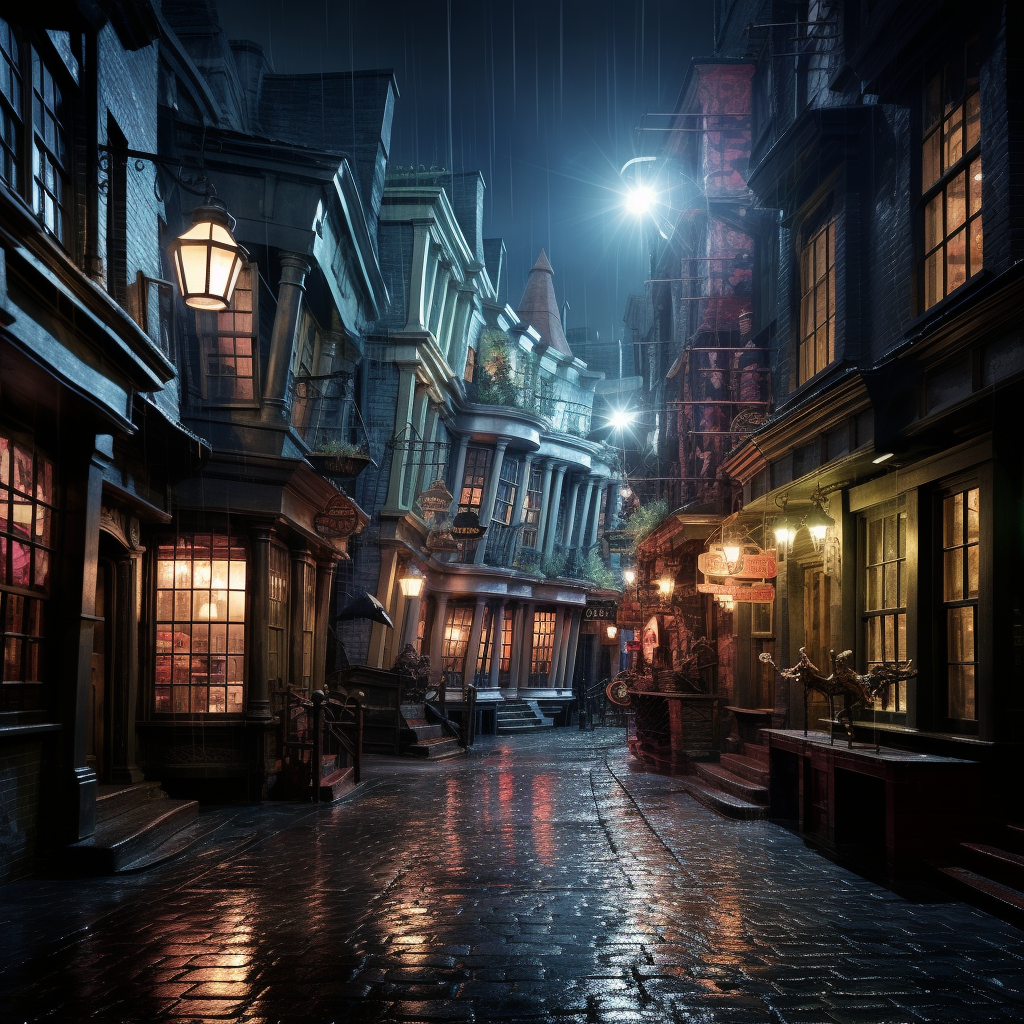 Diagon Alley - Magical Harry Potter Street