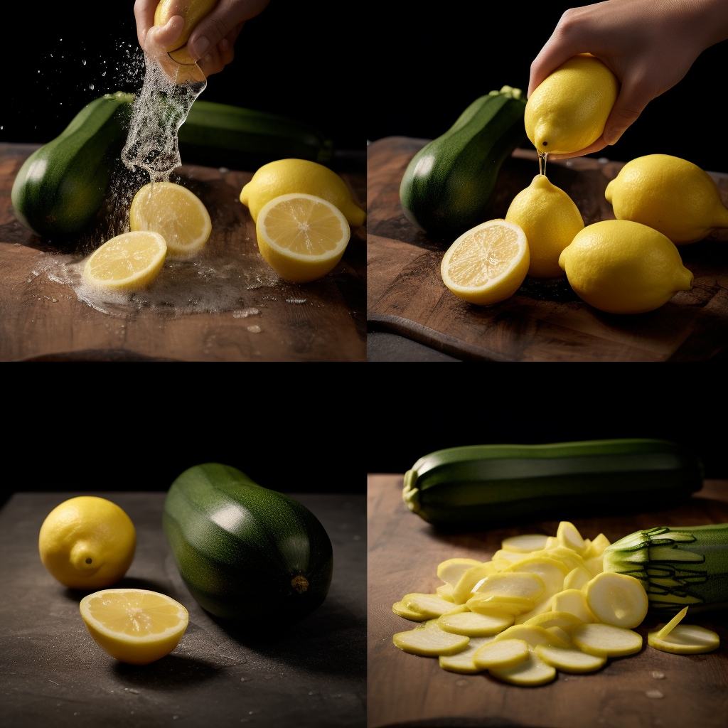 Zucchini Dish with Lemon