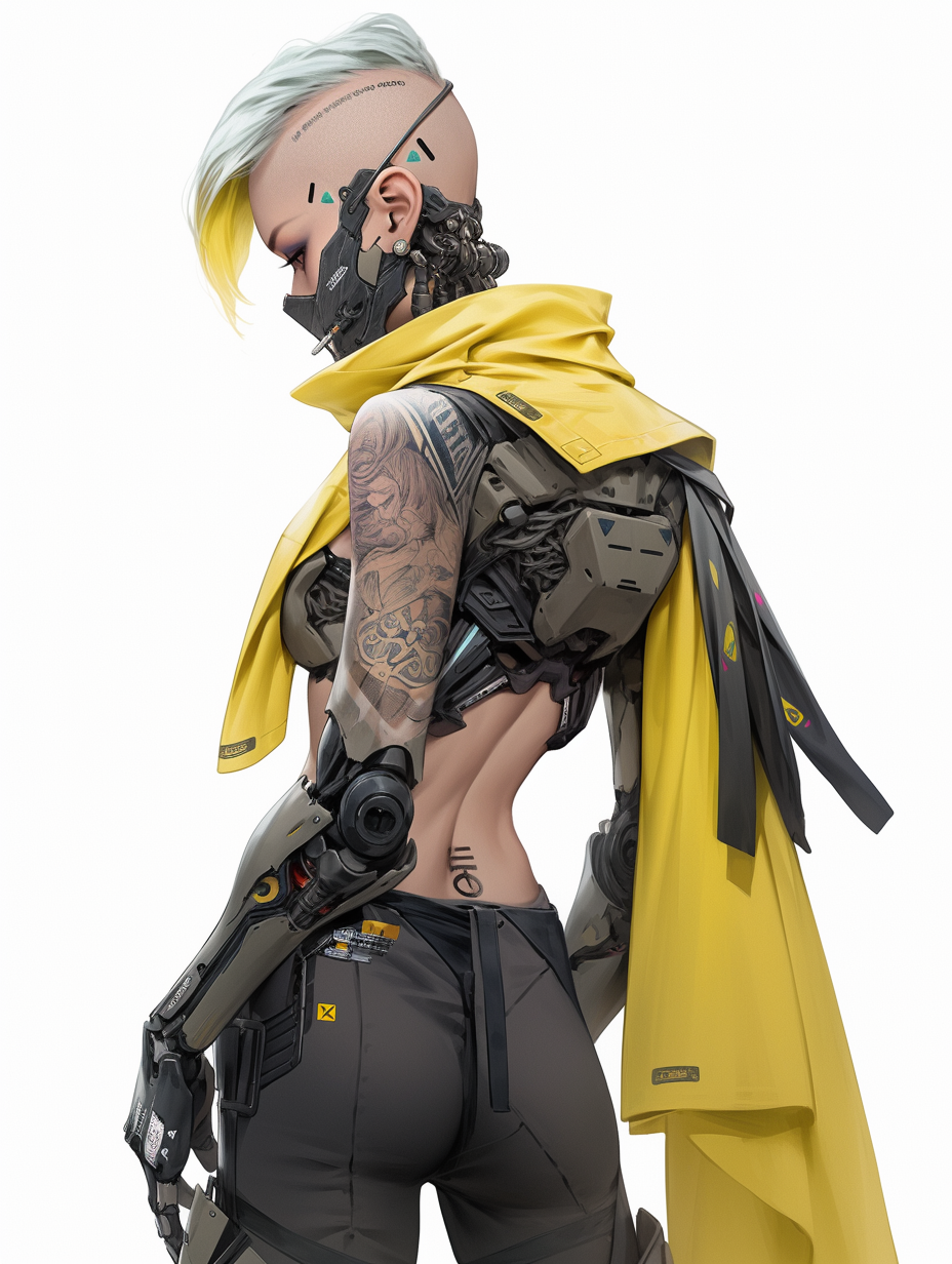 Expressive cyberpunk costume design by Die Antwoord