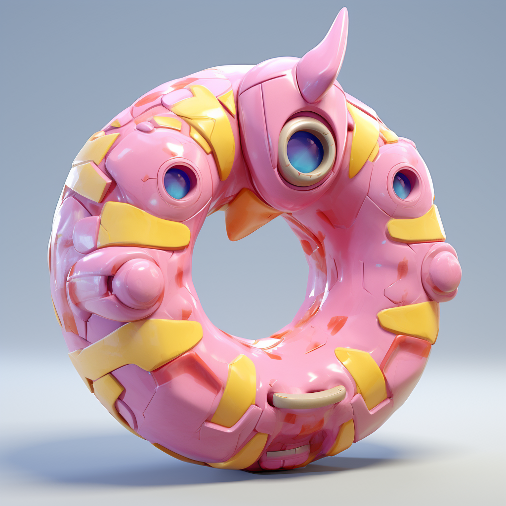 Donut-shaped Digimon image