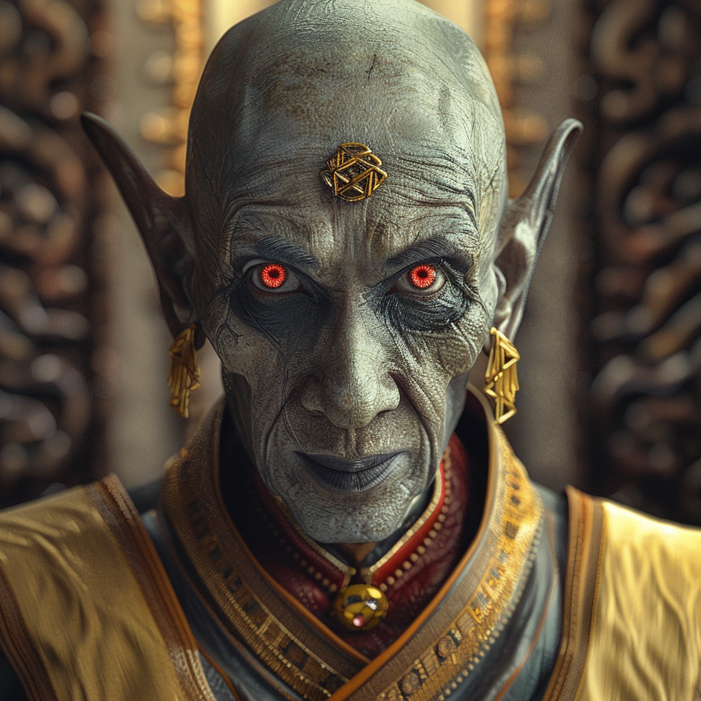 Dark Elf Priest Morrowind Art