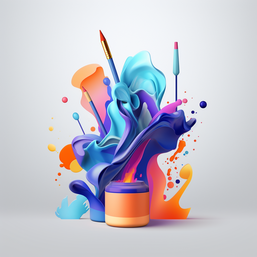 Stylus Icon for Digital Artist Logo