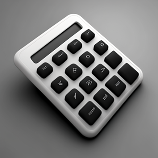 Digital keypad with modern minimalistic shape