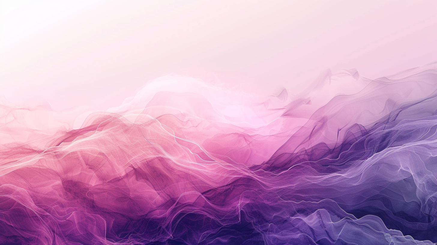 Vibrant pink purple wave digital art