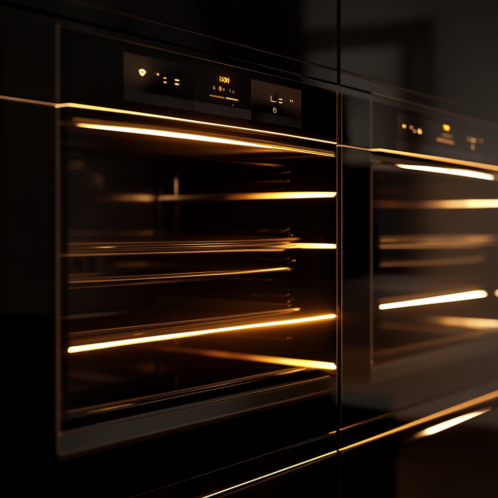 Stylish double wall oven photo