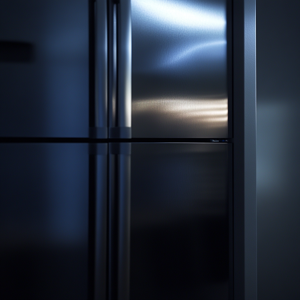 Subtle glow in refrigerator interior