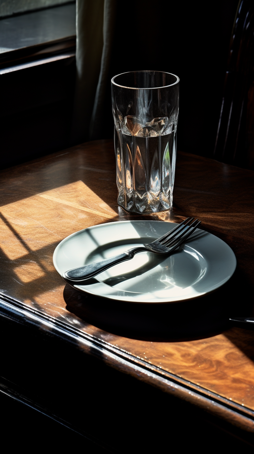 A beautiful dining table scene