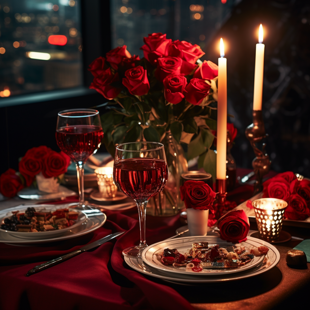 Dinner Date Tablescape Mafia Sopranos Twist