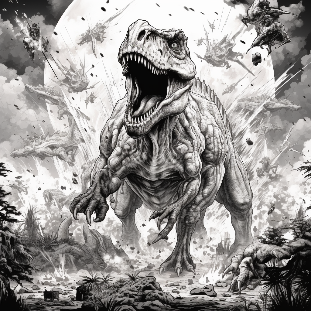 Dinosaur Extinction Explosion