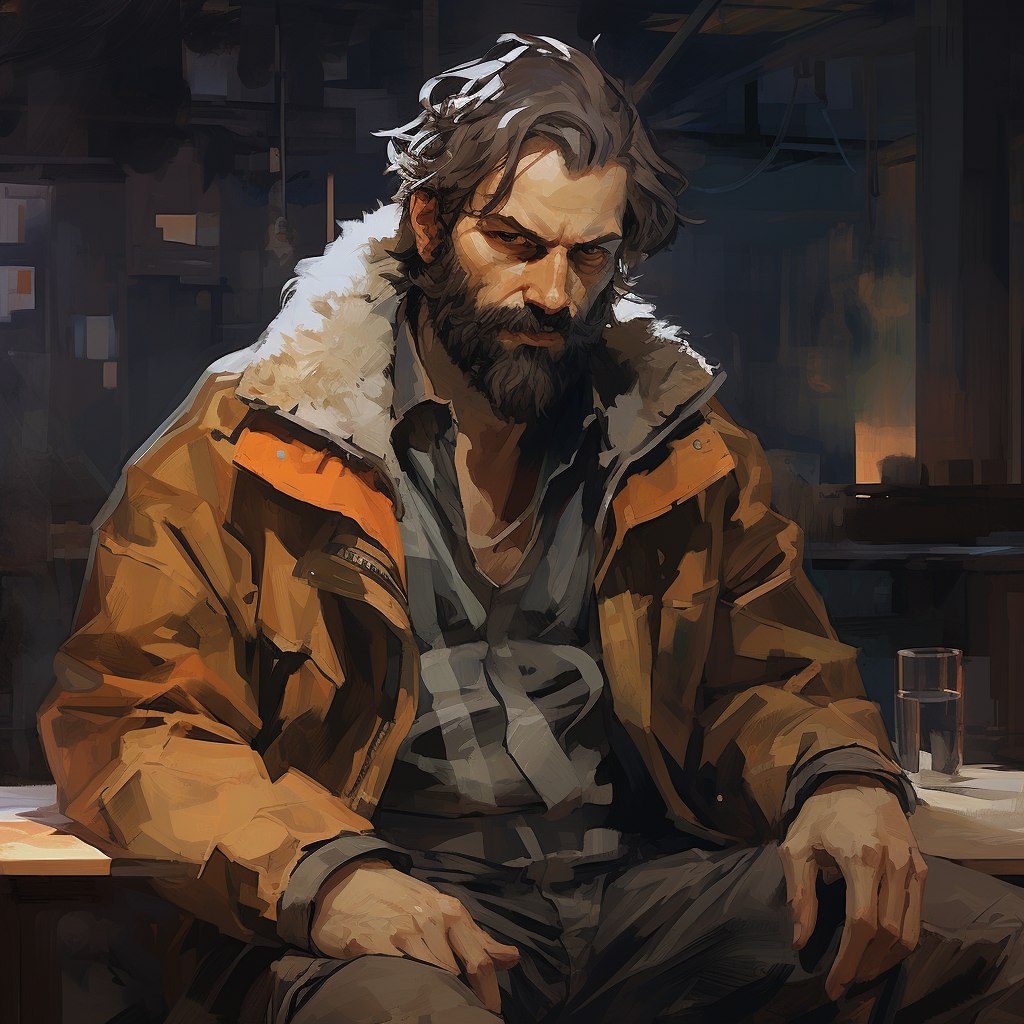 Vibrant artwork from Disco Elysium