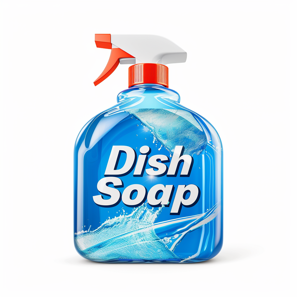 Dish Soap Liquid Detergent Bottle