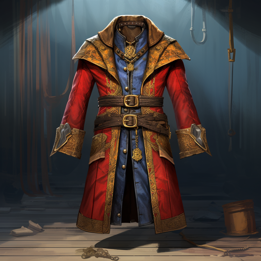 Dishonored style pirate coat, fine quality image