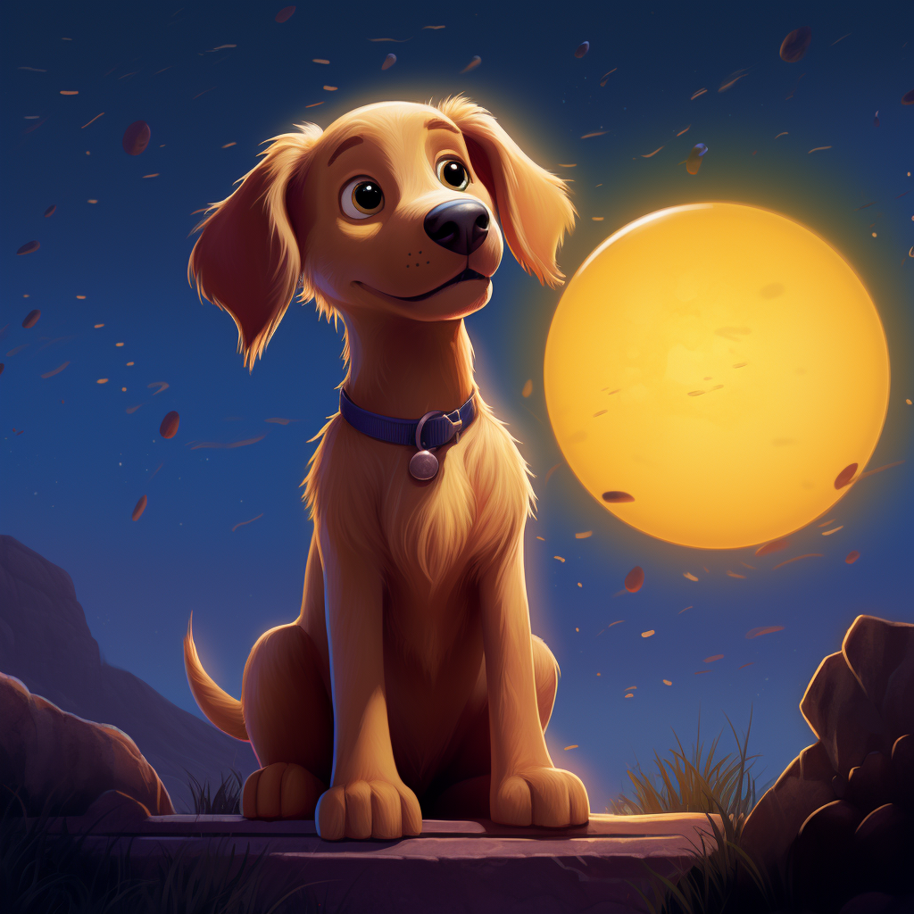 Cute Disney Pluto from Pixar