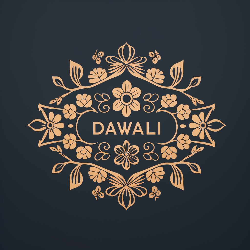 Diwali Greeting on Laser Cut Wood