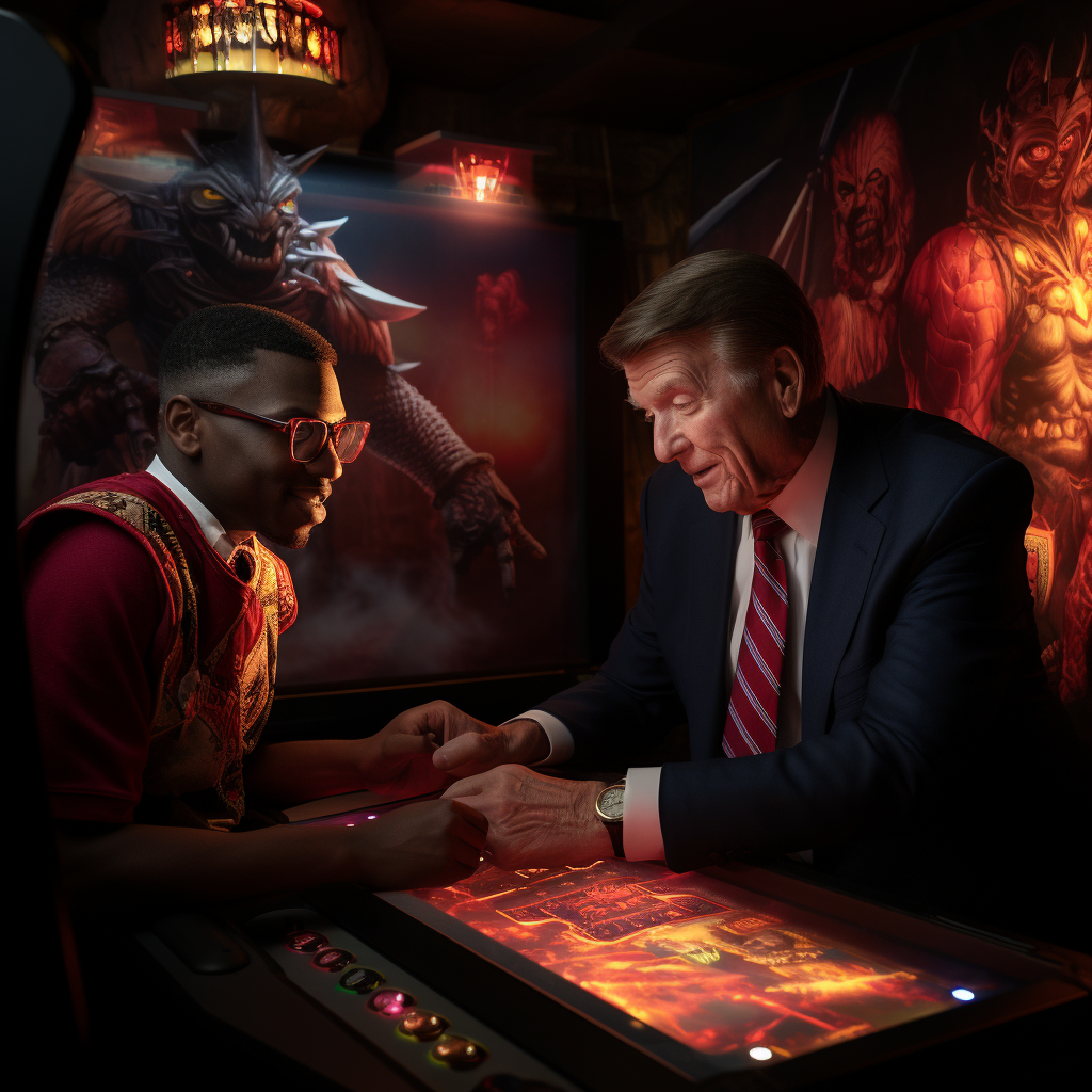 Photo of the D&D Wizard Arcade