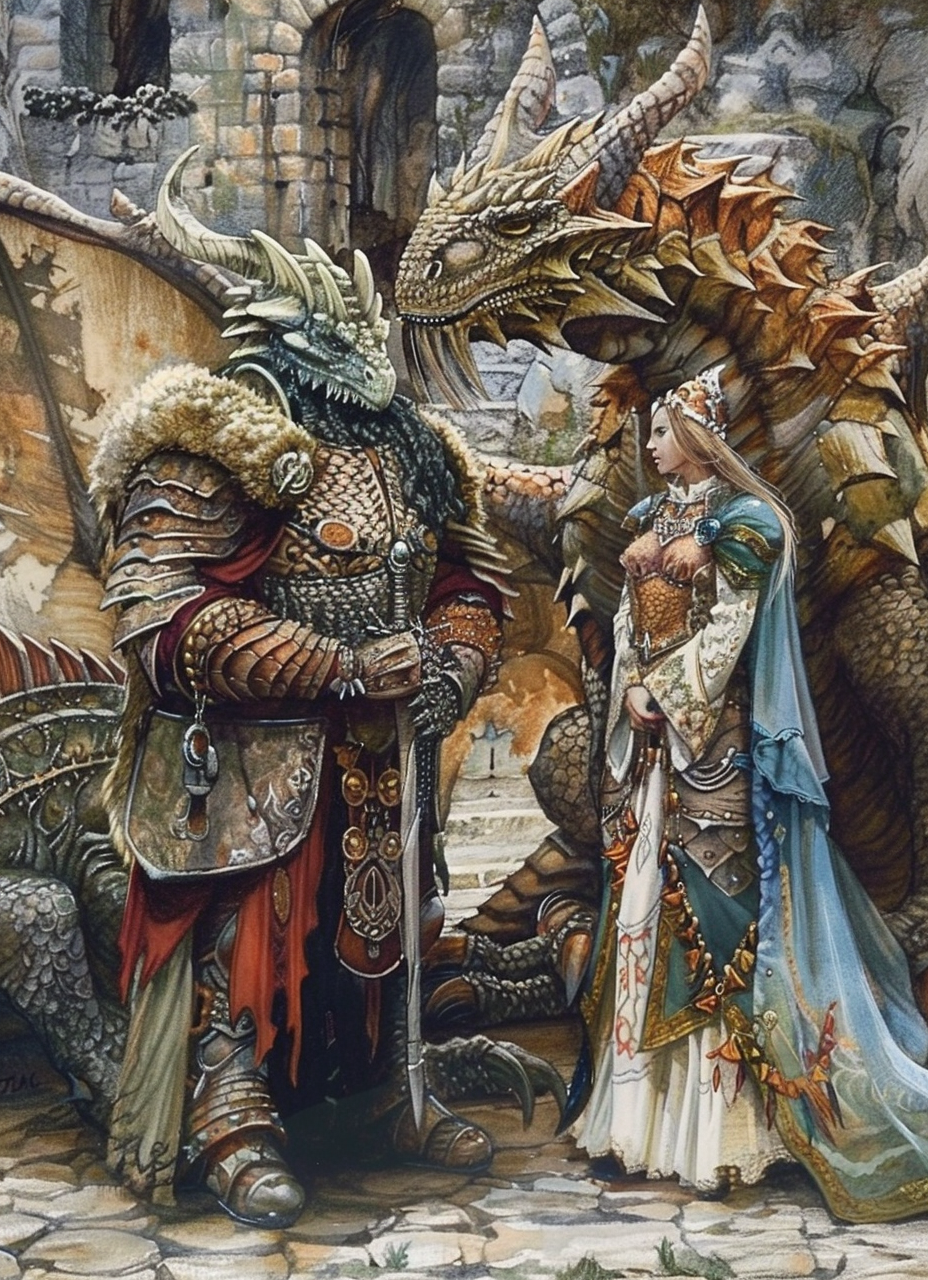 Detailed D&D cover art image